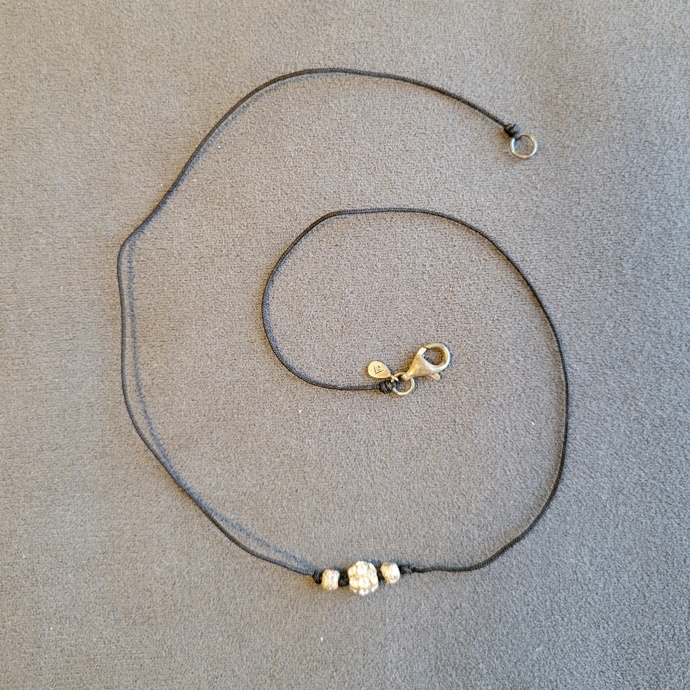 Silpada Cubic Zirconia "Crystal Ball" necklace